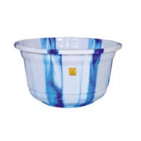 प्लास्टिक डबल रंग टब