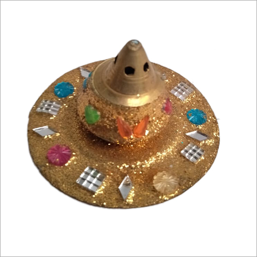 Brass Agarbatti Stand - Alloyed Metal, Multiple Sizes , Intricate Patterns & Attractive Surfaces