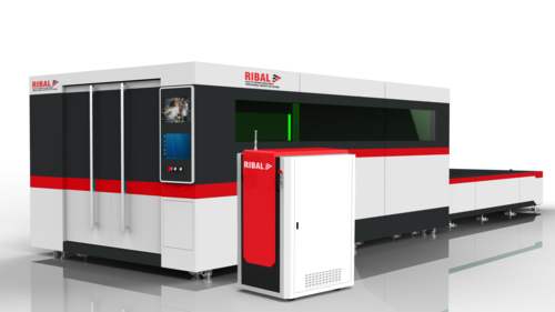 Full Covered Body Fiber Laser Cutting Machine