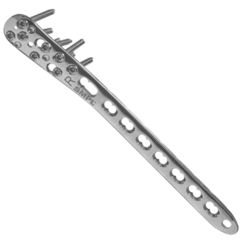 Low Bend Distal Medial Tibia Locking Plate Diameter: 3.5 Millimeter (Mm)