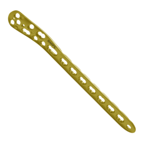 Low Bend Distal Medial Tibia Locking Plate Diameter: 3.5 Millimeter (Mm)