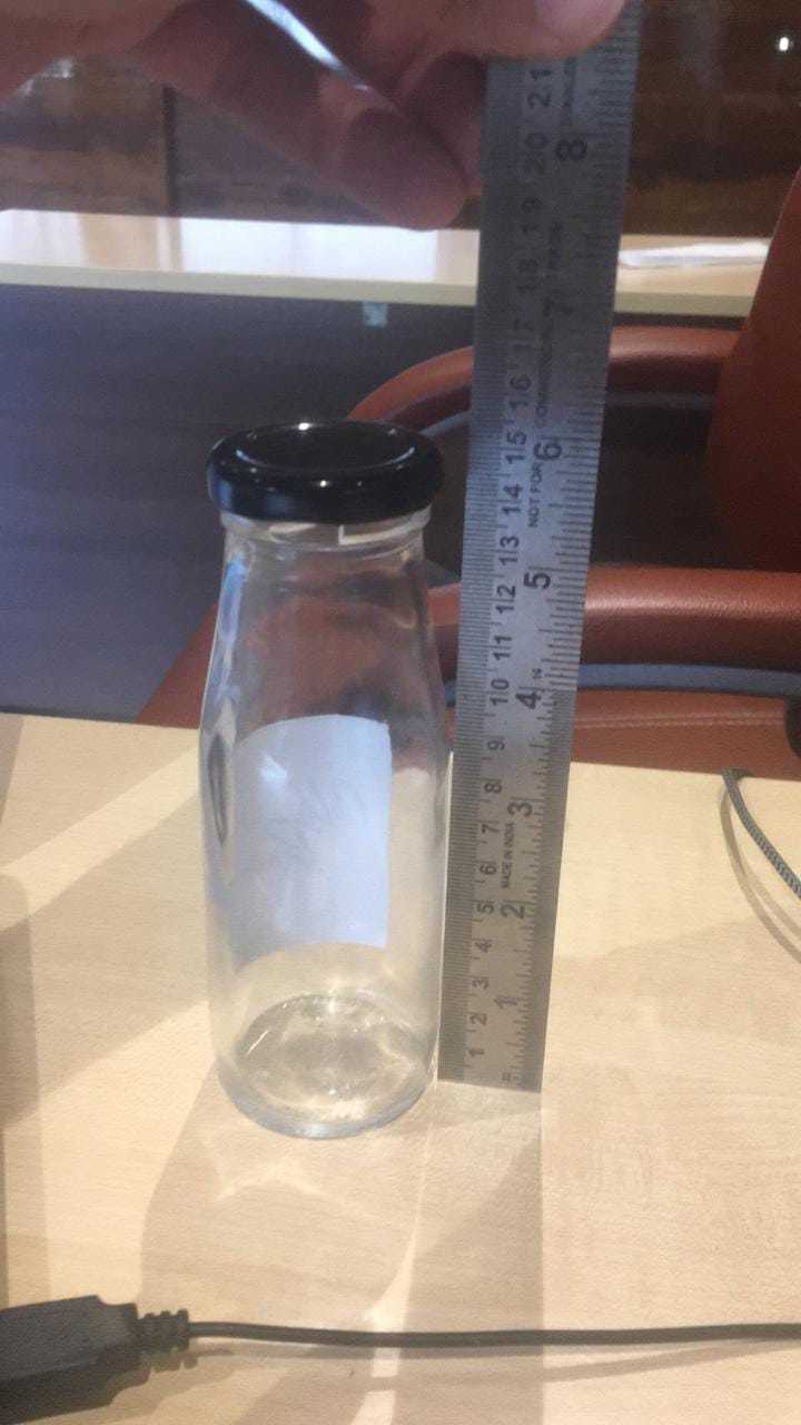 Milk Glass Bottles - 1000 Ml | Transparent Design With Durable Metal Lug Cap For Secure Sealing And Freshness Retention