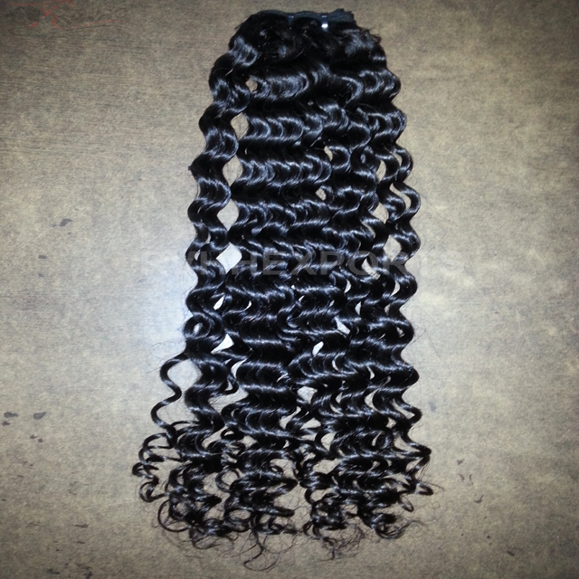 Natural Indian Temple Remy Hair Extension