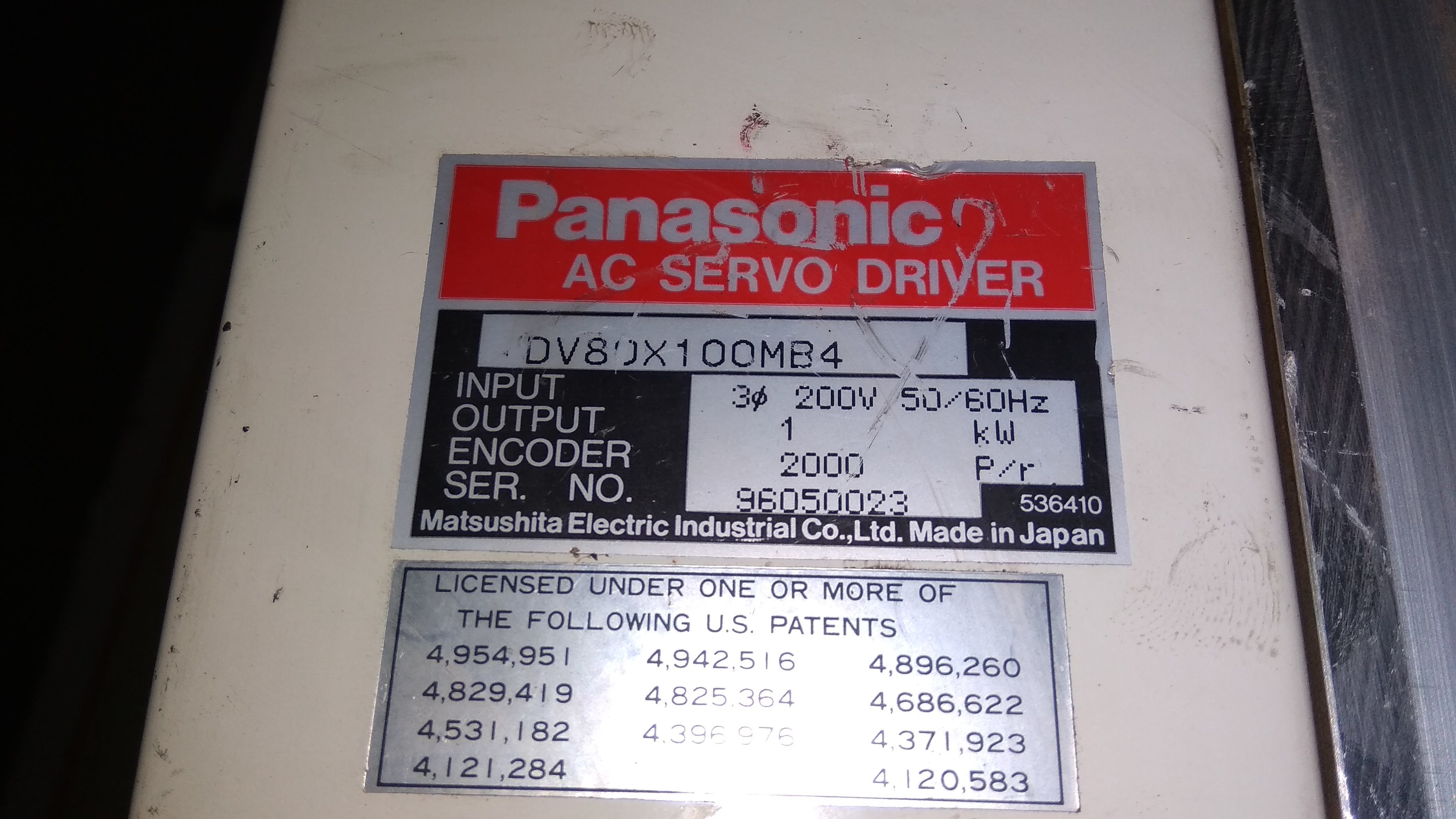 Panasonic Servo Drive