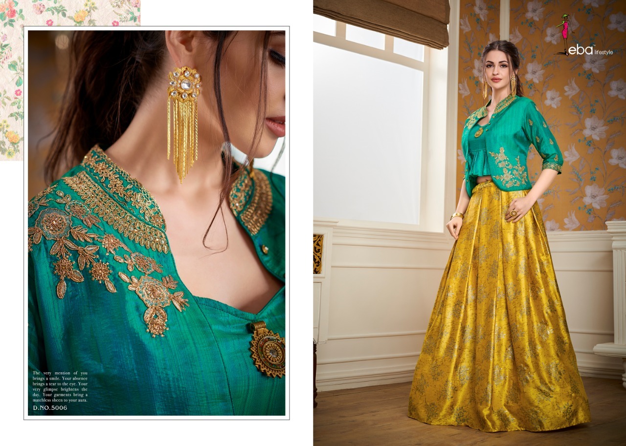4 Mix Match Color Western Party Wear Dresses