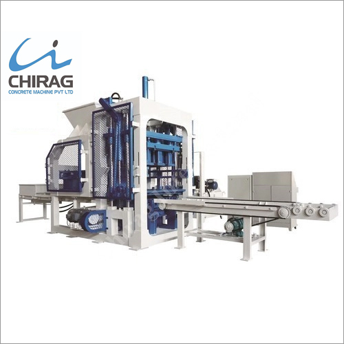 Blue Multi Function Interlocking Brick Machine