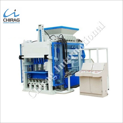 Blue Automatic Fly Ash Brick Press Machine