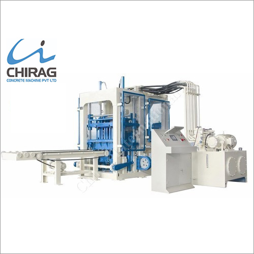 Automatic Vibration Block Making Machine - Fly Ash, 440 Siemens Volt, Blue | Semi-Automatic Control, Changeable Moulds, High Productivity