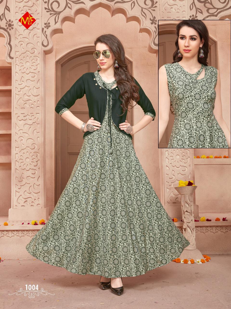 4 Colors Stylish Rayon Kurtis