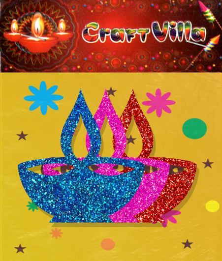 Diwali Card Sticker