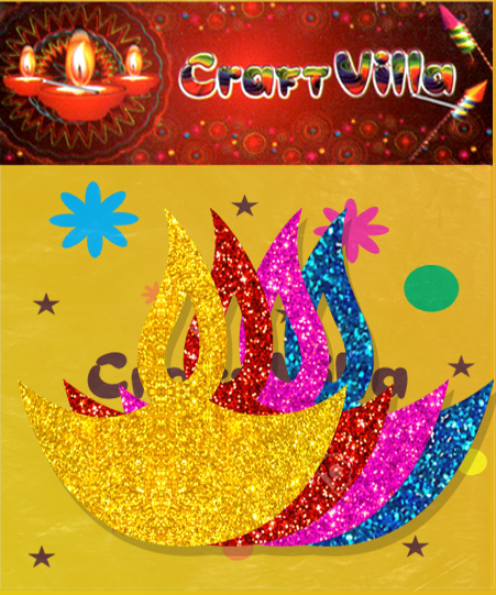 Diwali Card Sticker