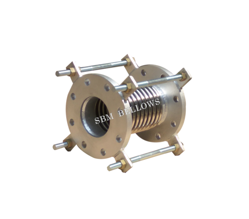 Flexible Expansion Joint - Stainless Steel, ID 25MM to 1500MM, Silver Color | Up to 450°C Temperature, Flange & Welding Connections, High Durability
