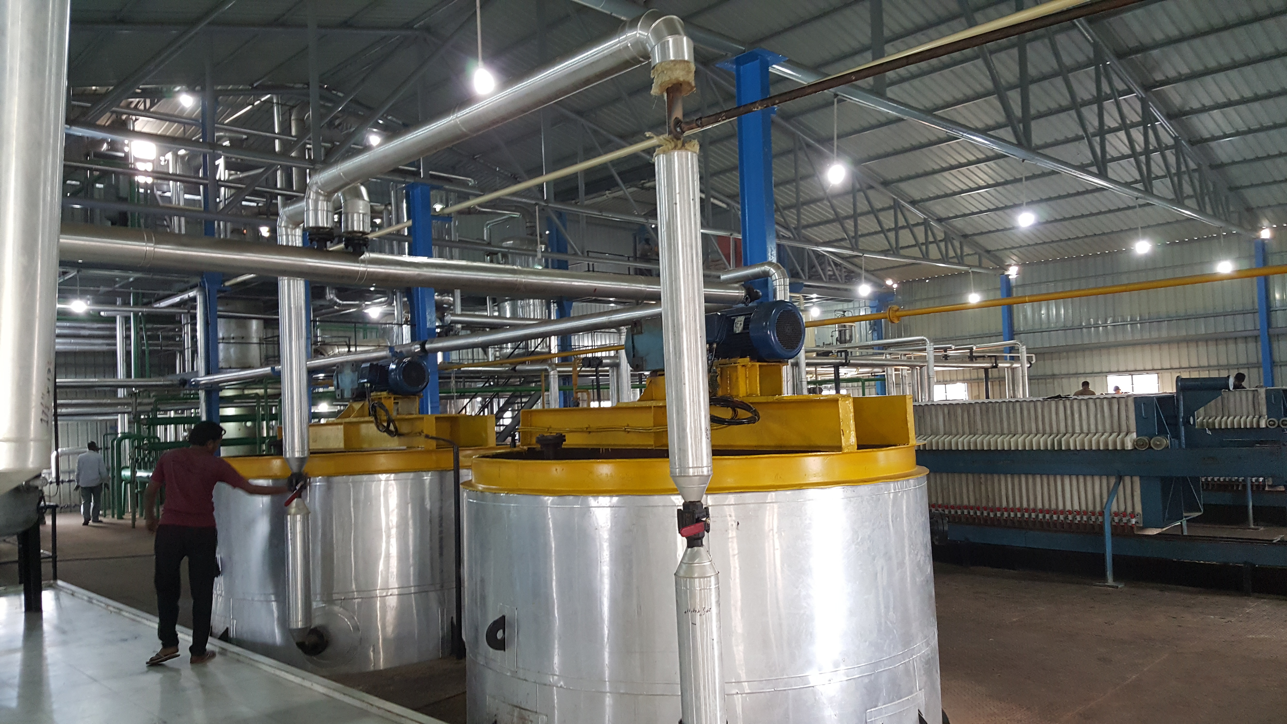 Continuous Chemical Refining Unit Capacity: 10000 - 5000000 Kg/hr