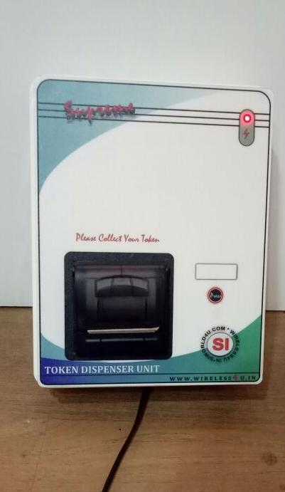 Token Dispenser - Durable Plastic Design | Automatic Token Release, Compact Size, User-friendly Interface