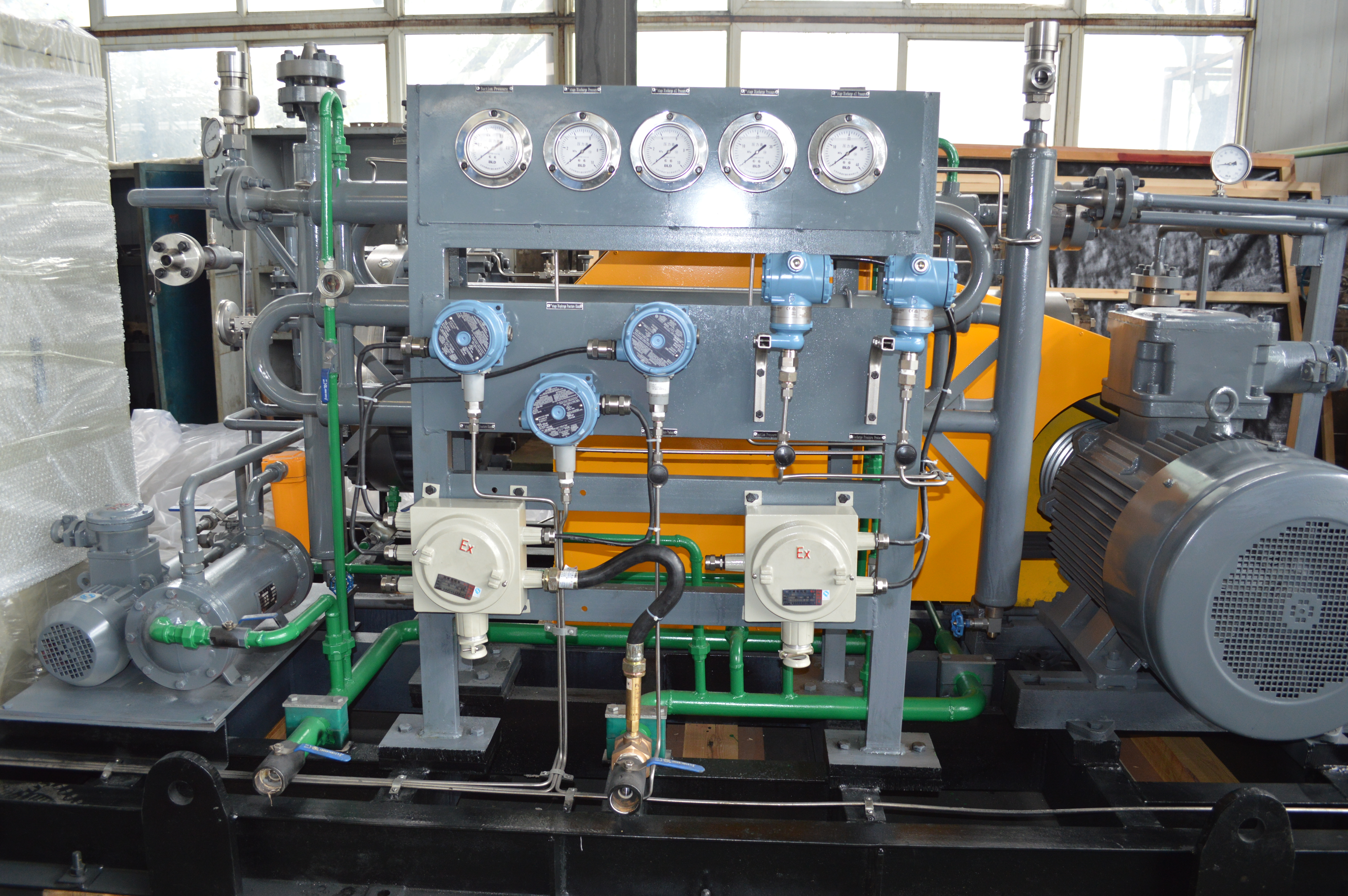 Oil-free Carbon Dioxide Diaphragm Compressor