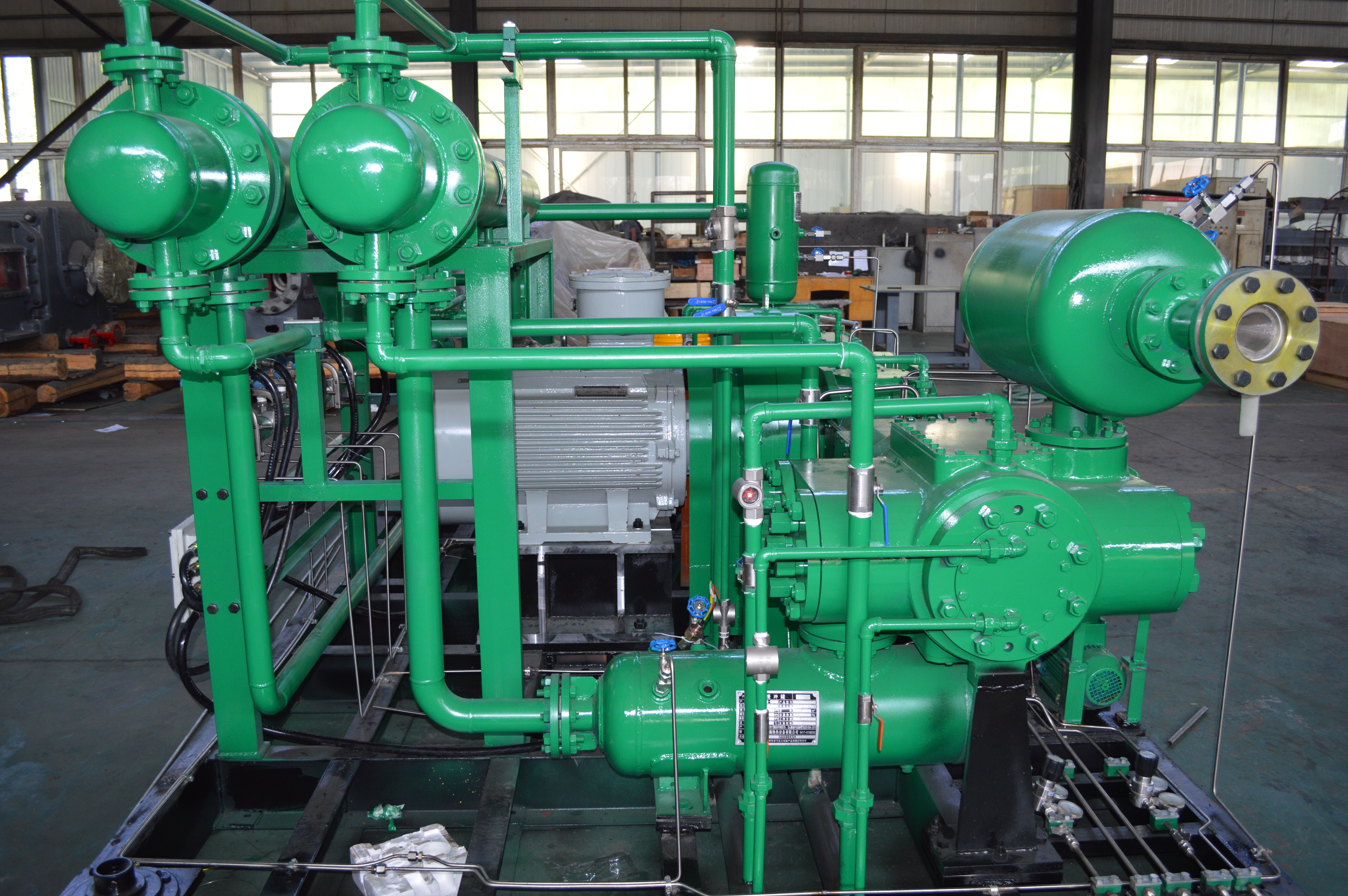 V Type Diaphragm Compressor - Lubrication Type: Oil-free