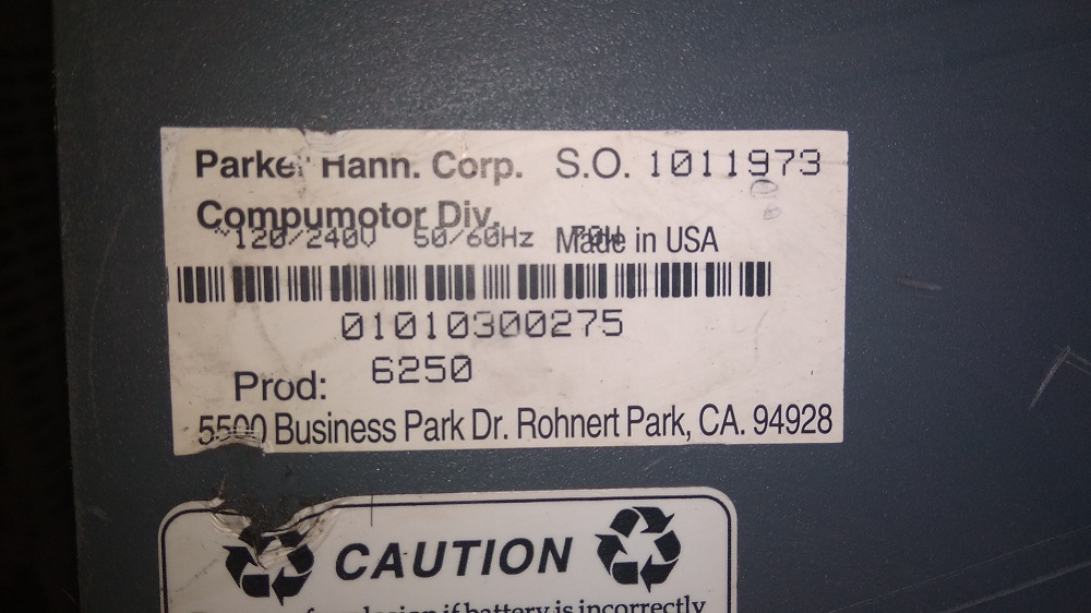 Parker Servo Controller