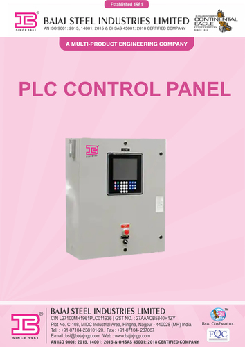 Plc Control Panel