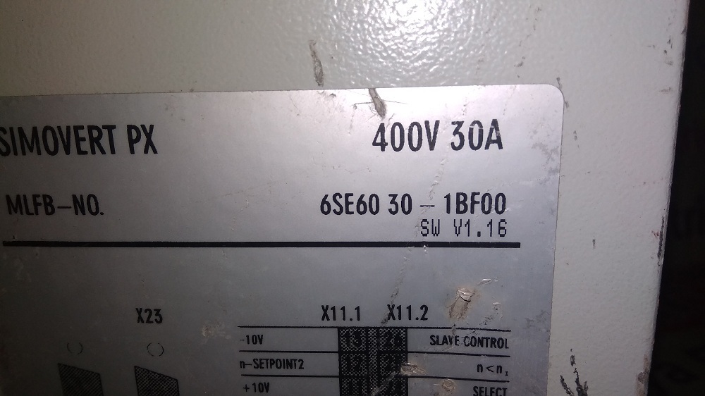 Siemens Simovert Module