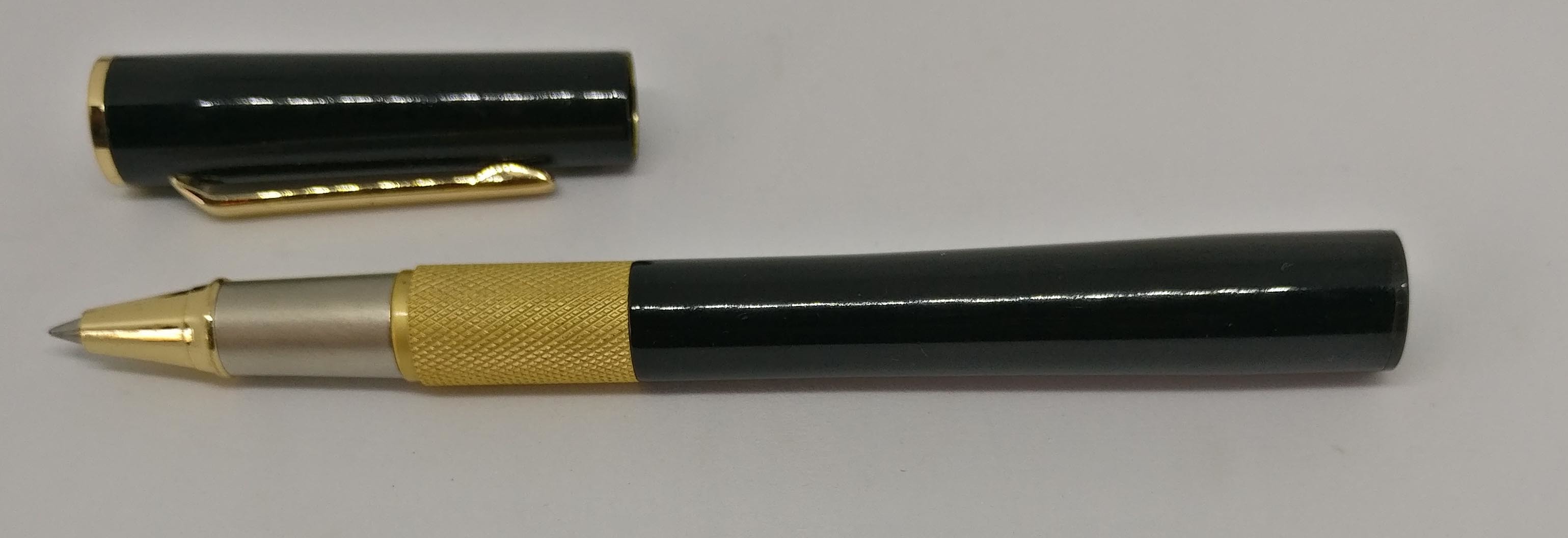 Civic Roller Pen - Metal Body, Slim Design | German Smudge-proof Ink, Personalized Engraving & Exclusive Gift Packaging