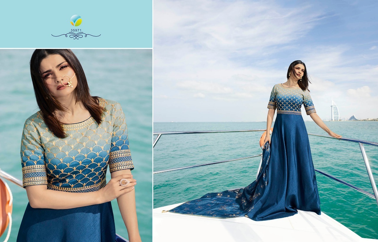 Embroidered Silk Suits