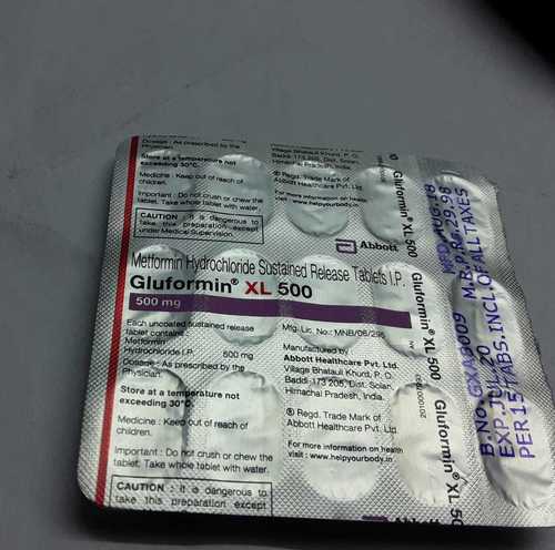 Metformin Hydrocloride Sustained Release Tablets General Medicines