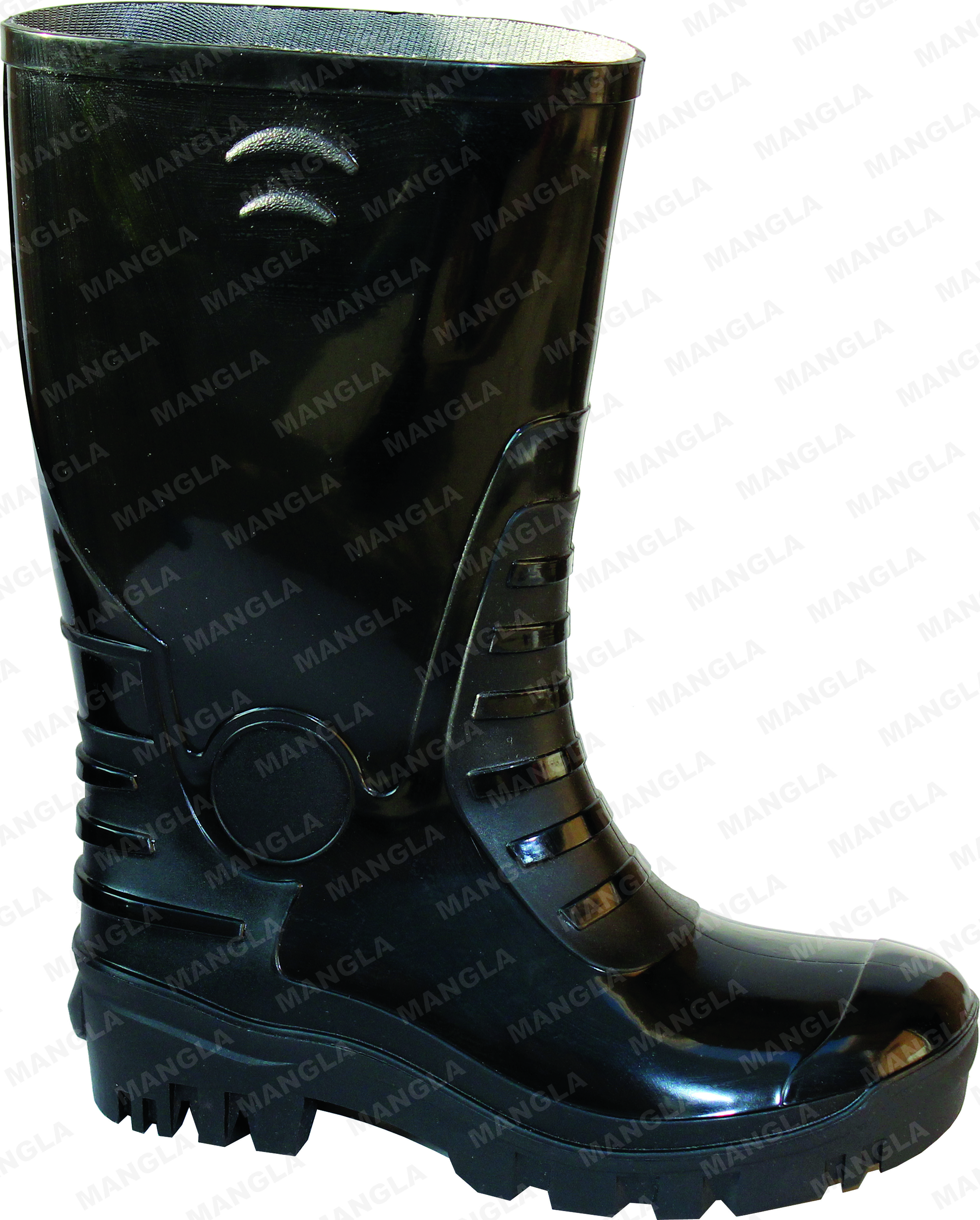 Black Safety Gumboot - Feature: High Quality
