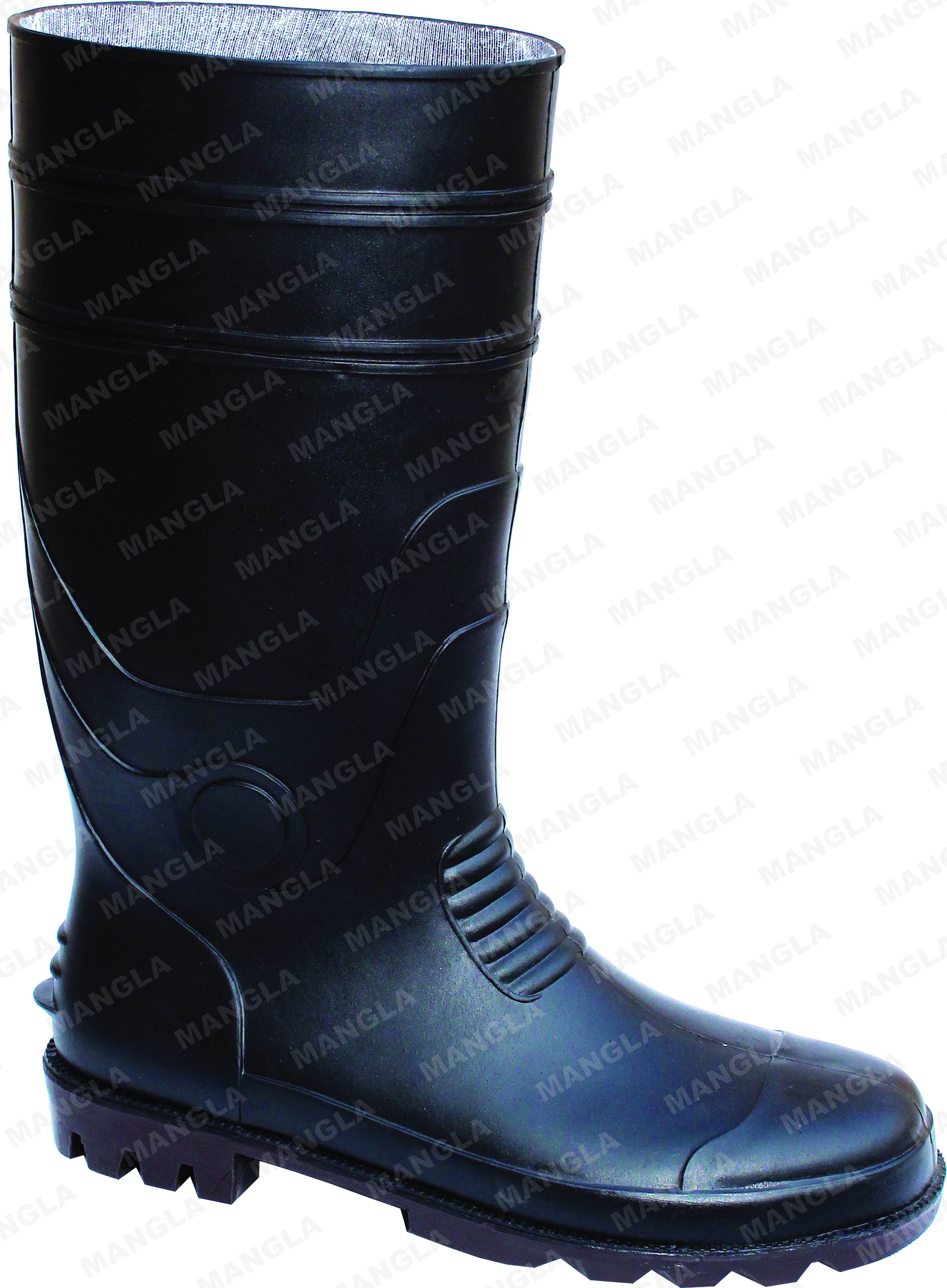 Coal Mining Gumboot - Color: Black