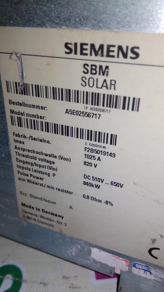 Siemens Servo Drive