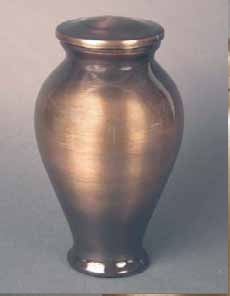 Gold Nova I Cast Bronze Vase Cremation Urn