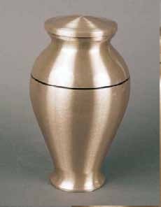 Gold Nova I Cast Bronze Vase Cremation Urn