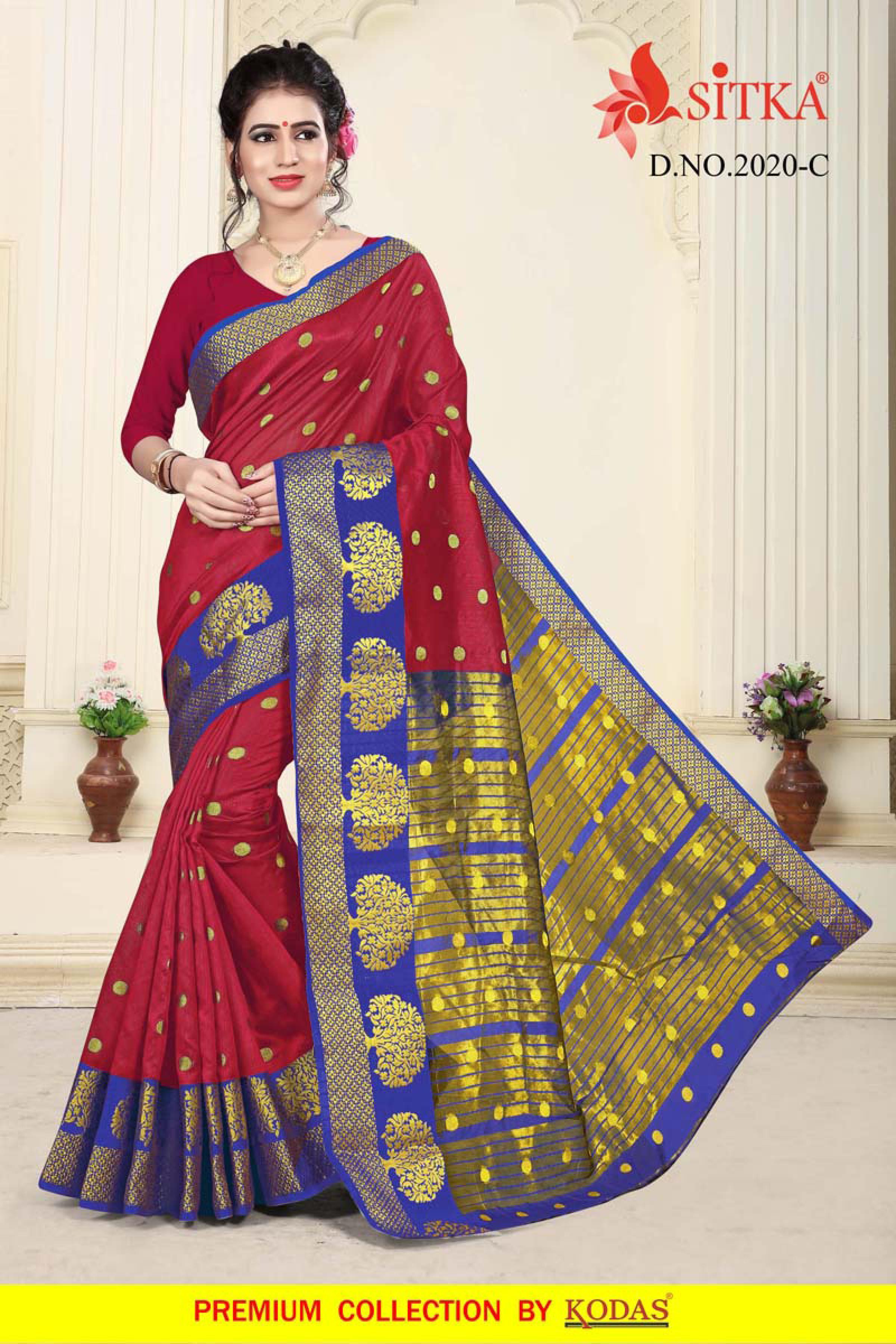 Six Color Silk Saree