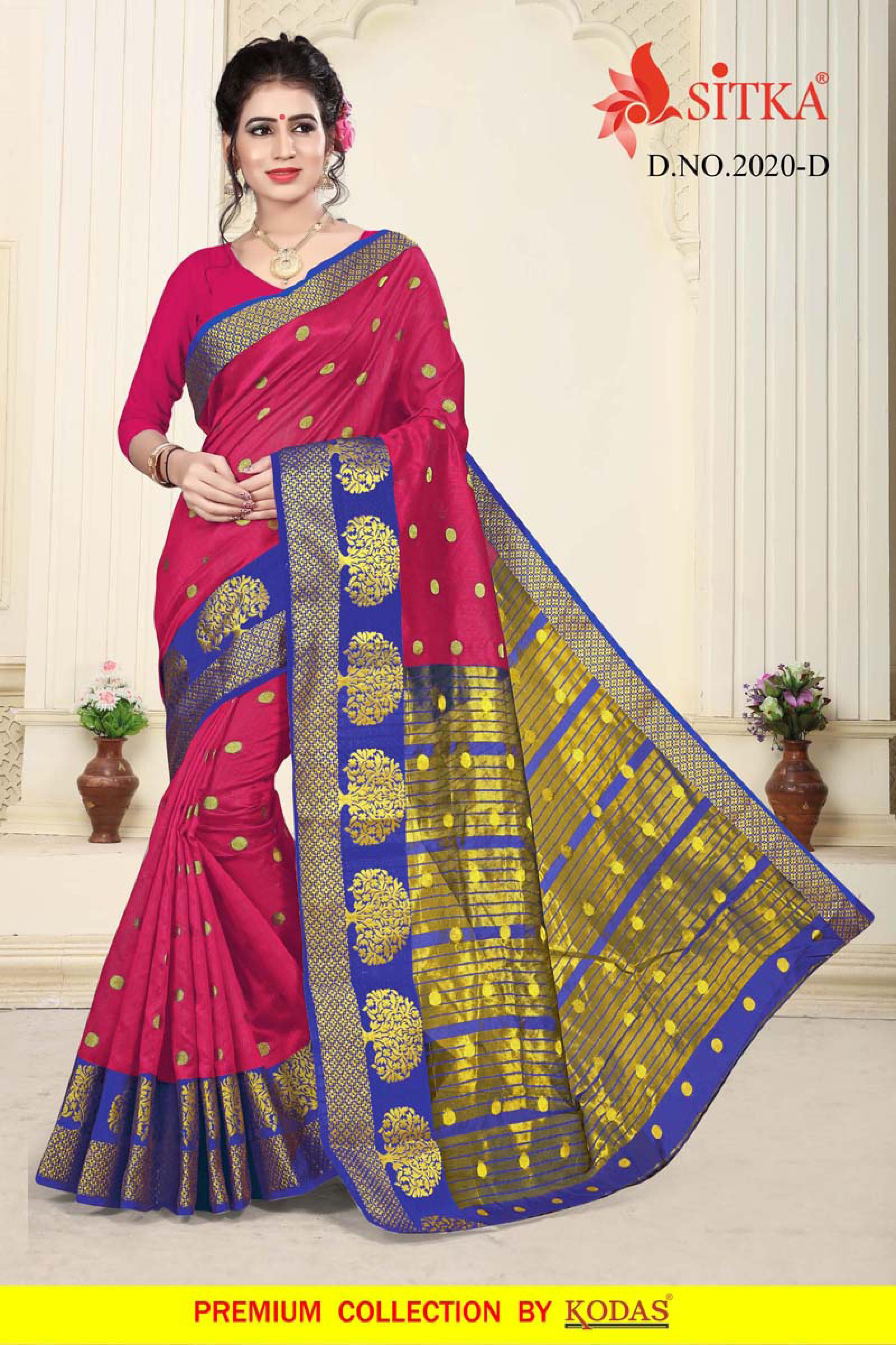 Six Color Silk Saree