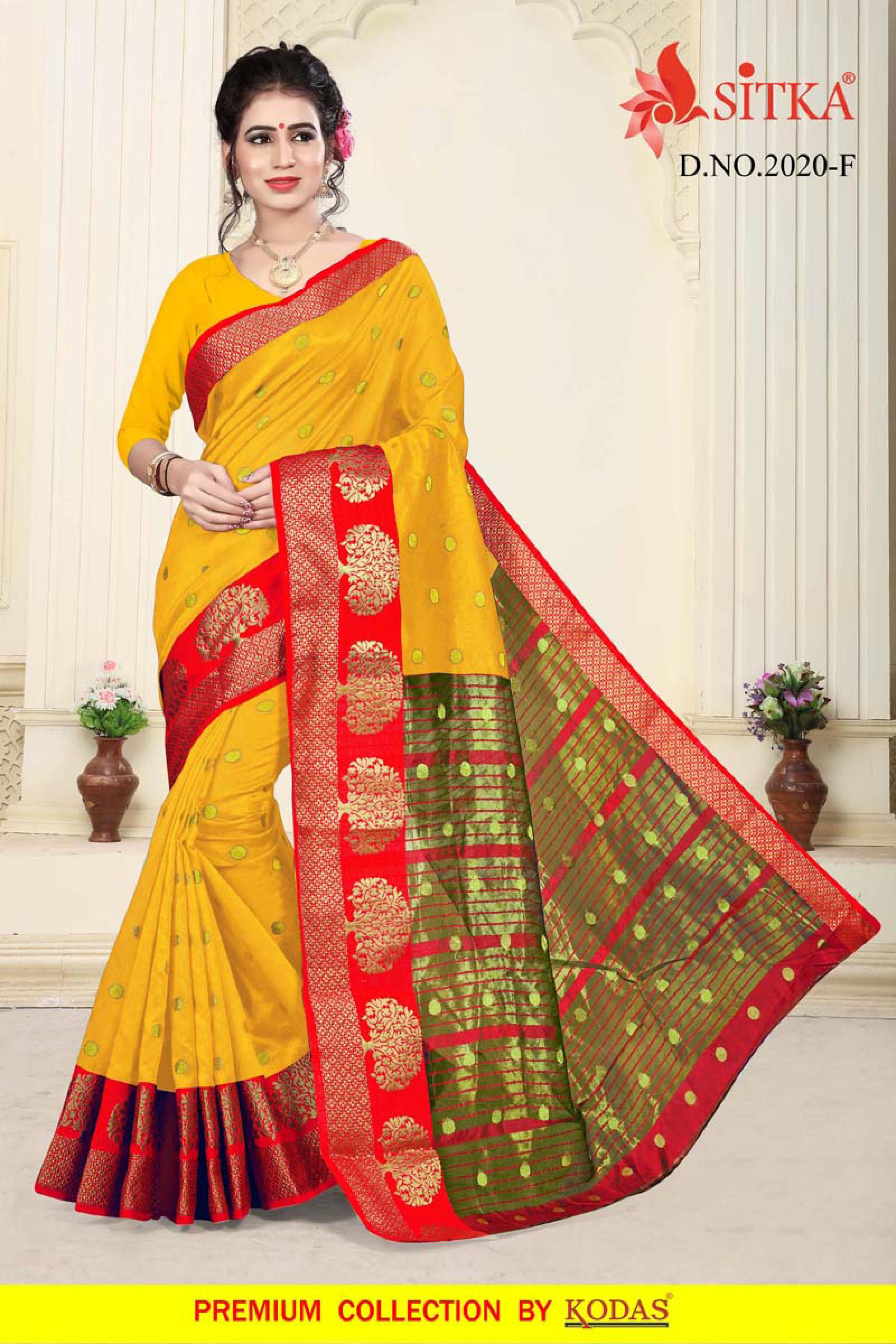 Six Color Silk Saree