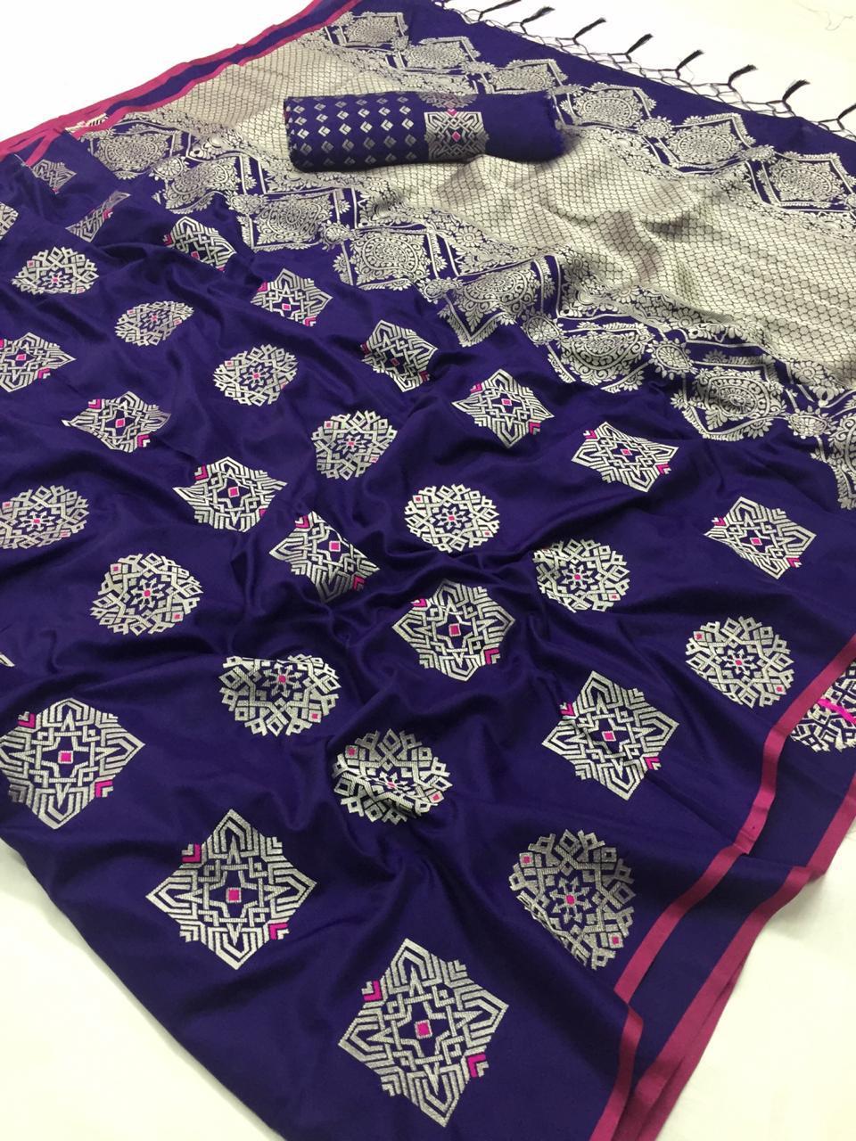 Multi Fancy Sari