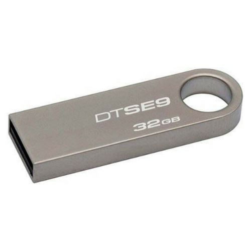 Kingston Data Traveler SE9 32 GB Pen Drive - 32GB Cache, USB Interface, External HDD Style | Compatible with Android & Windows Platforms