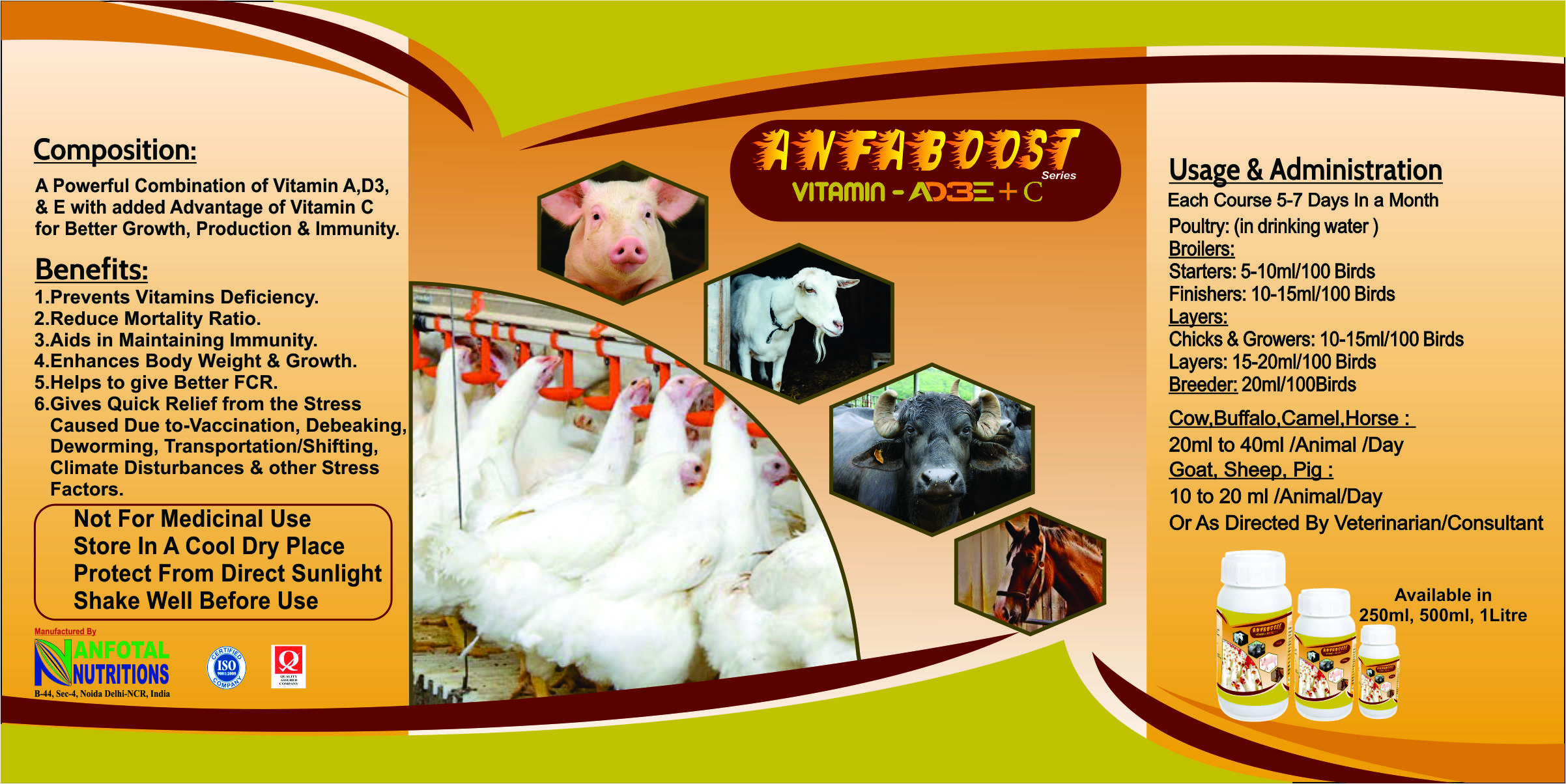Poultry Multivitamin Supplement