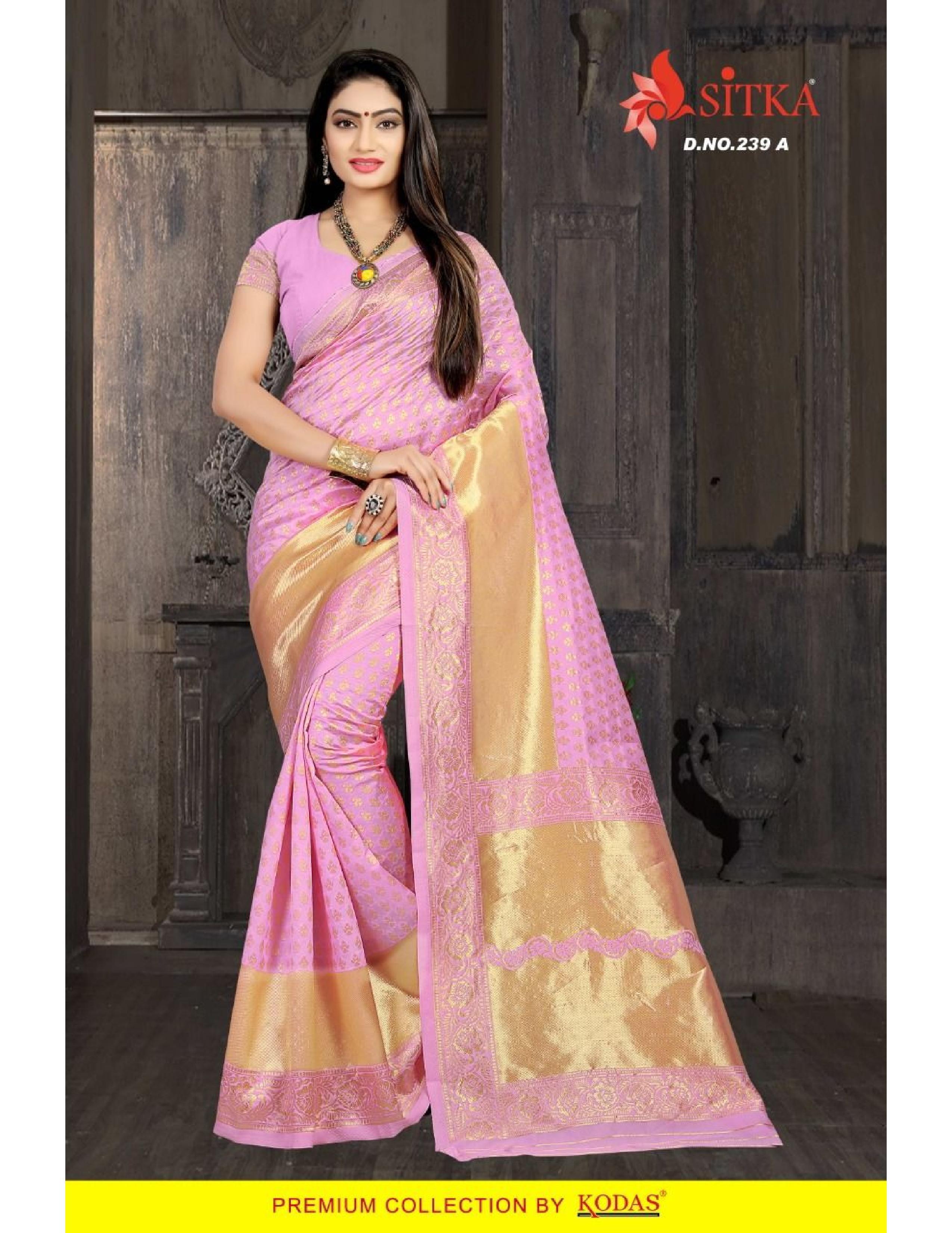 Six Colors Silk Saree