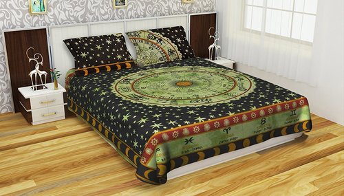 Show As Photo 100% Cotton Handmade Astrology Mandala Duvet Cover