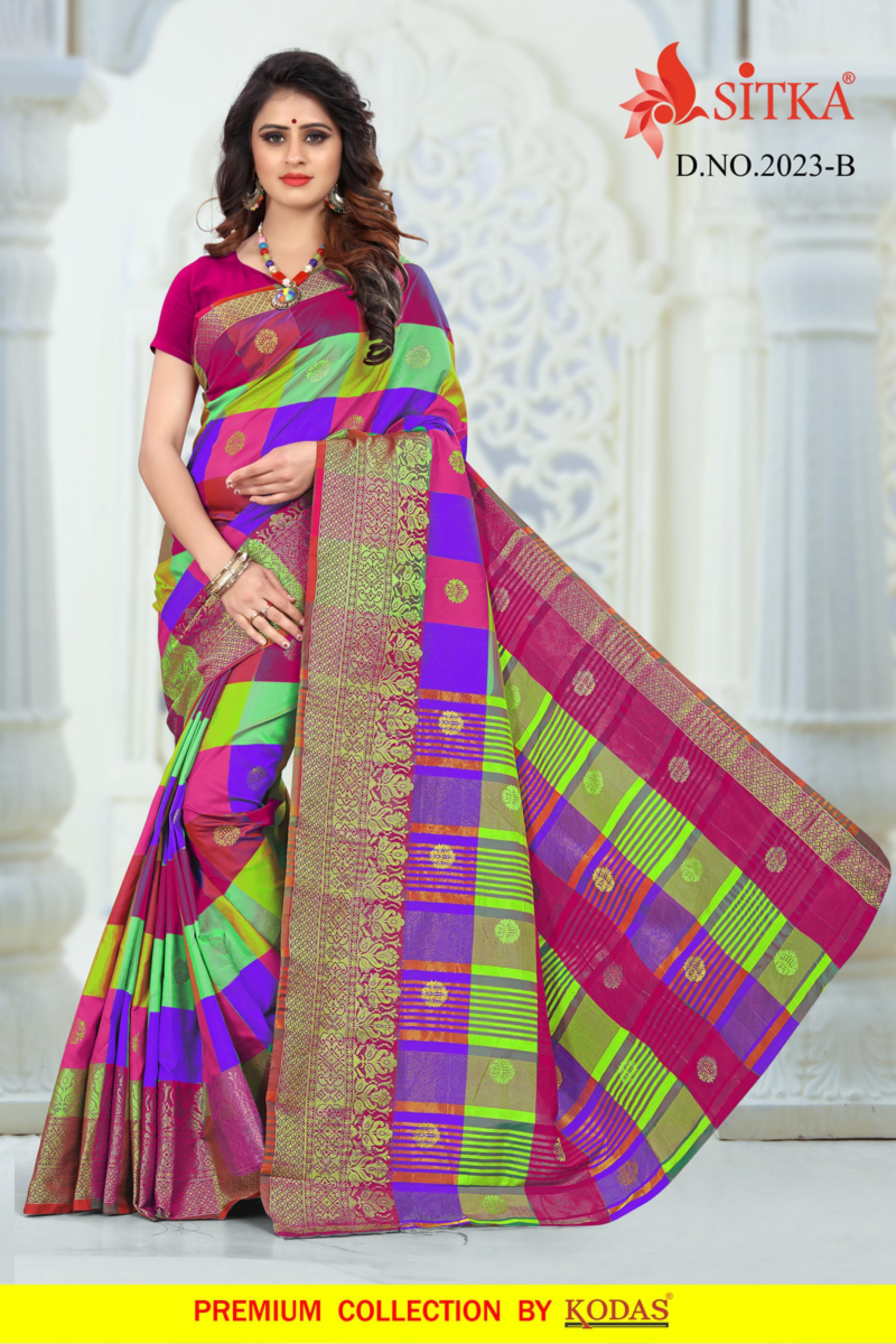 Handloom Silk Saree - Elegant Soft Fabric, Five Graceful Color Options | Perfect For Weddings, Parties, And Festive Occasions