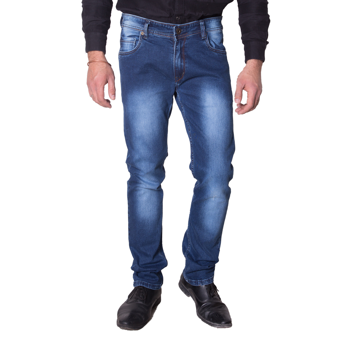 Multi Shades Branded Trifoi Jeans With Brand Authorization Certificate