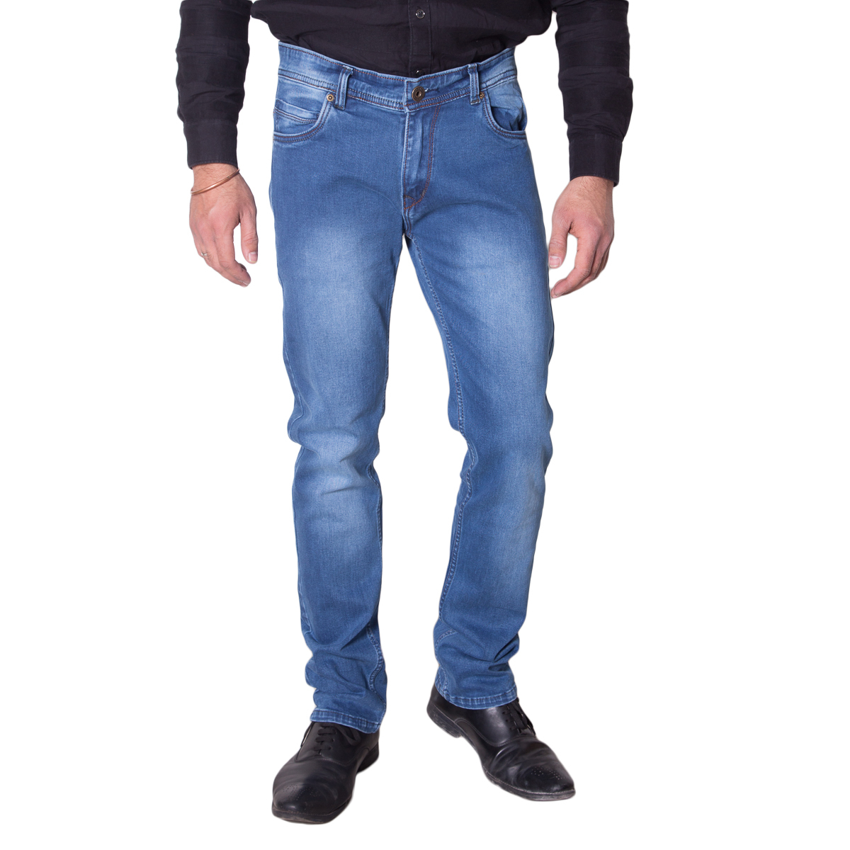 Multi Shades Branded Trifoi Jeans With Brand Authorization Certificate