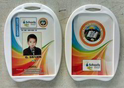 Apple ID Card Holders - PVC Material, Small to Large Size | Vertical Design with Customizable Options for Professional Use