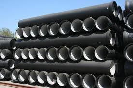 Ductile Iron Spun Pipe - Color: Black