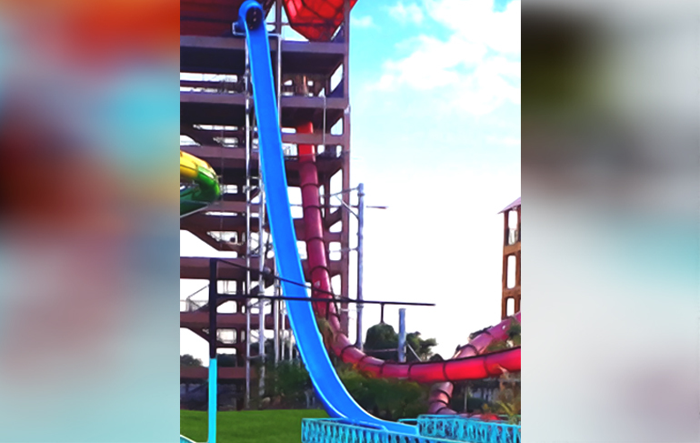 Pvc Free Fall Water Slides