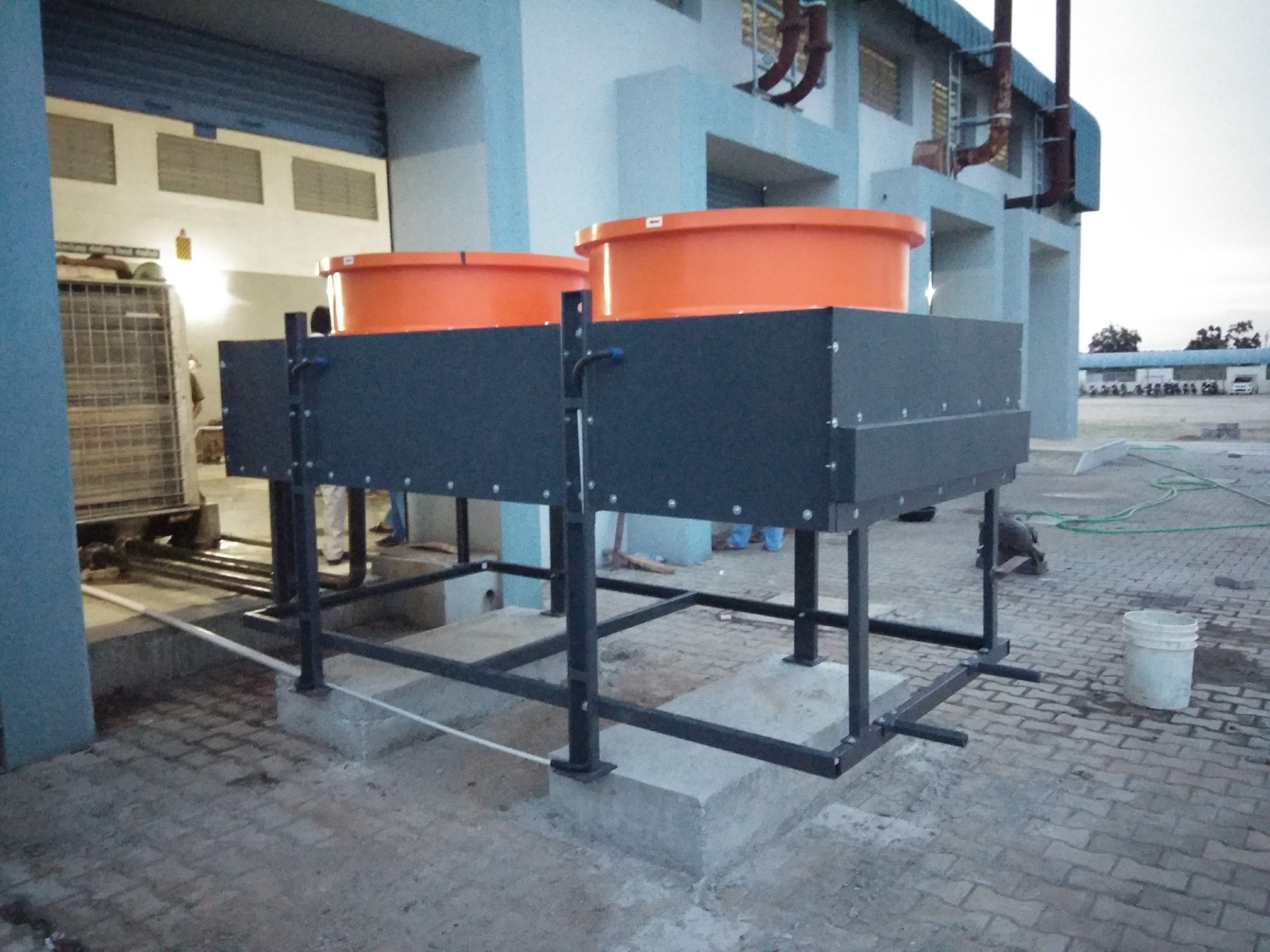 Dry Cooling Tower - Metal, 100 Tr To 1500 Tr Capacity | Safe And Reliable Functionality, Maintenance-free Design, Long Lasting Durability