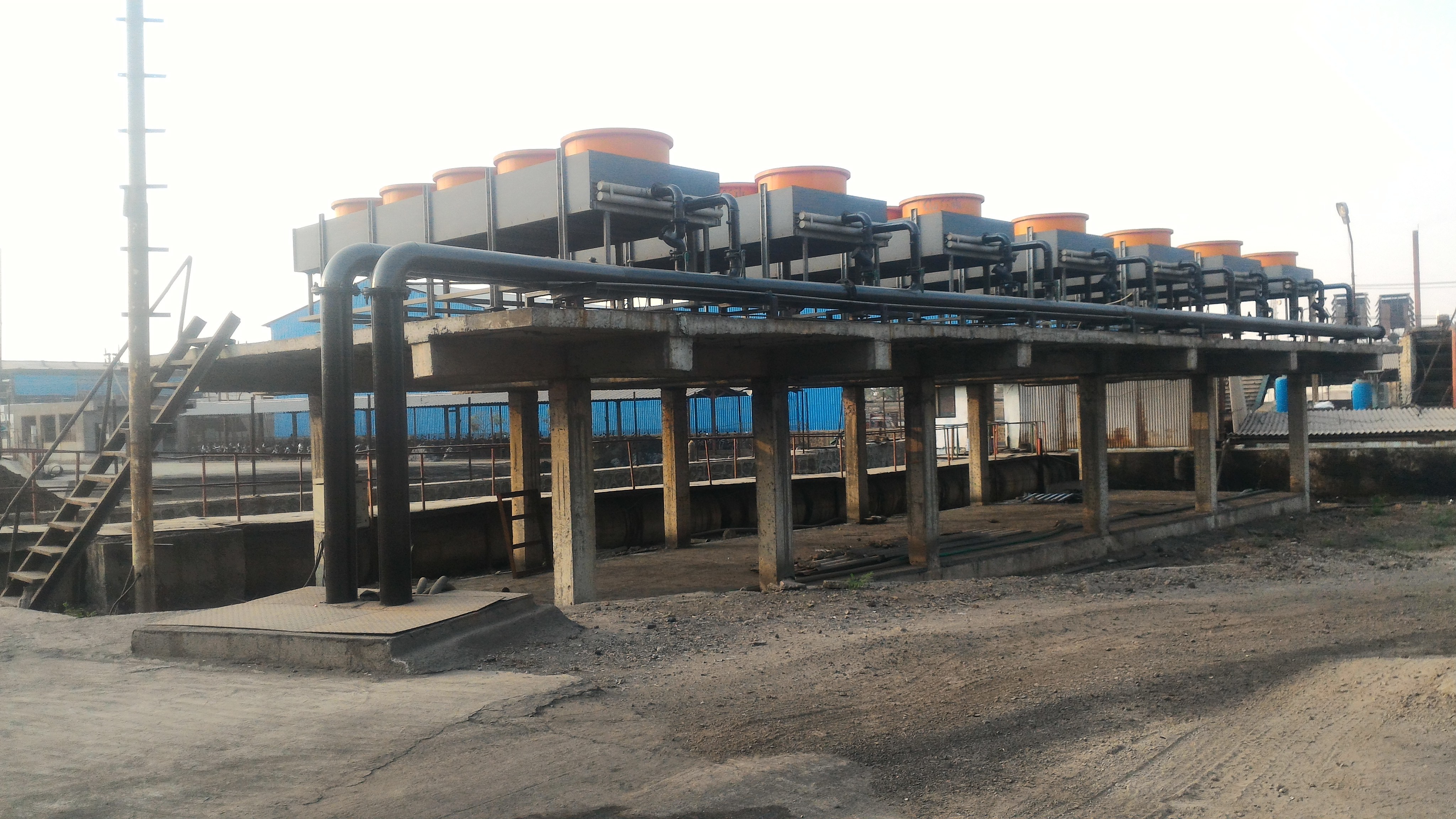 Dry Cooling Tower - Metal, 100 Tr To 1500 Tr Capacity | Safe And Reliable Functionality, Maintenance-free Design, Long Lasting Durability