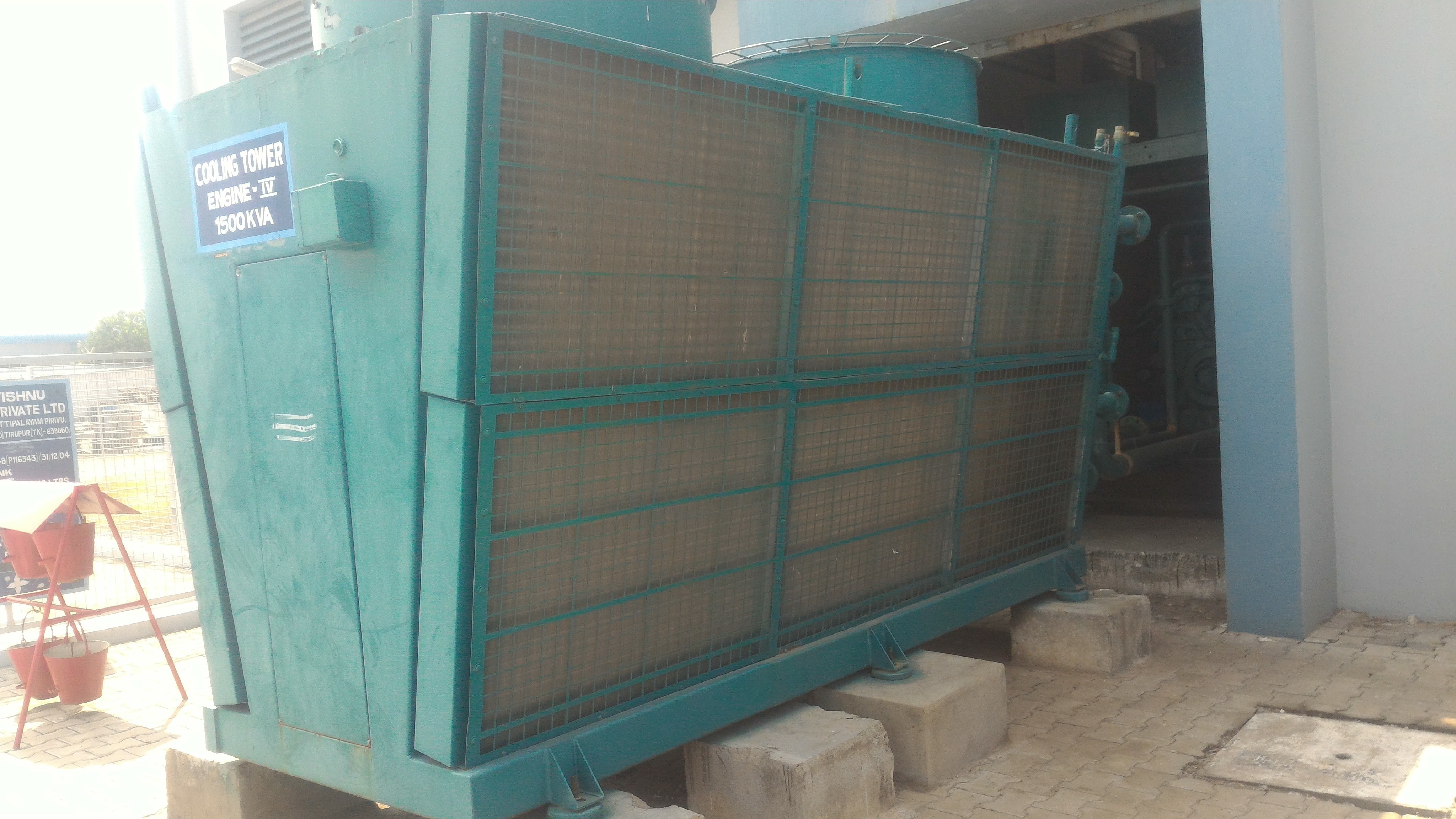 Dry Cooling Tower - Metal, 100 Tr To 1500 Tr Capacity | Safe And Reliable Functionality, Maintenance-free Design, Long Lasting Durability