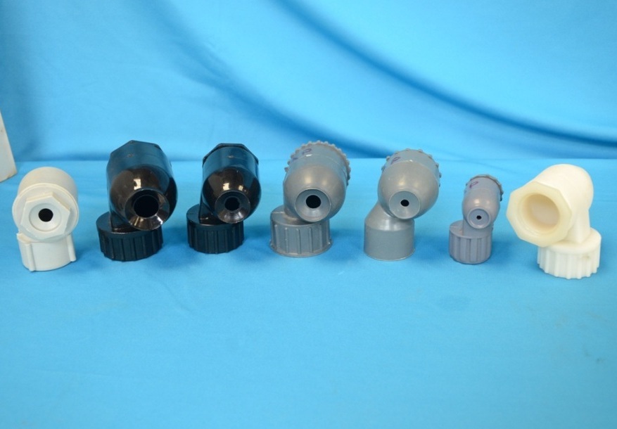 Cooling Tower Nozzle - Pvc, 1/2 To 2 1/2 Inch Size, White | Harsh Climate Resistant, Heavy Load Bearing With Fine Threading