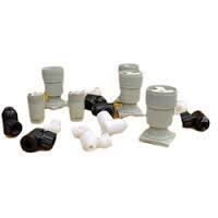 Cooling Tower Nozzle - Pvc, 1/2 To 2 1/2 Inch Size, White | Harsh Climate Resistant, Heavy Load Bearing With Fine Threading